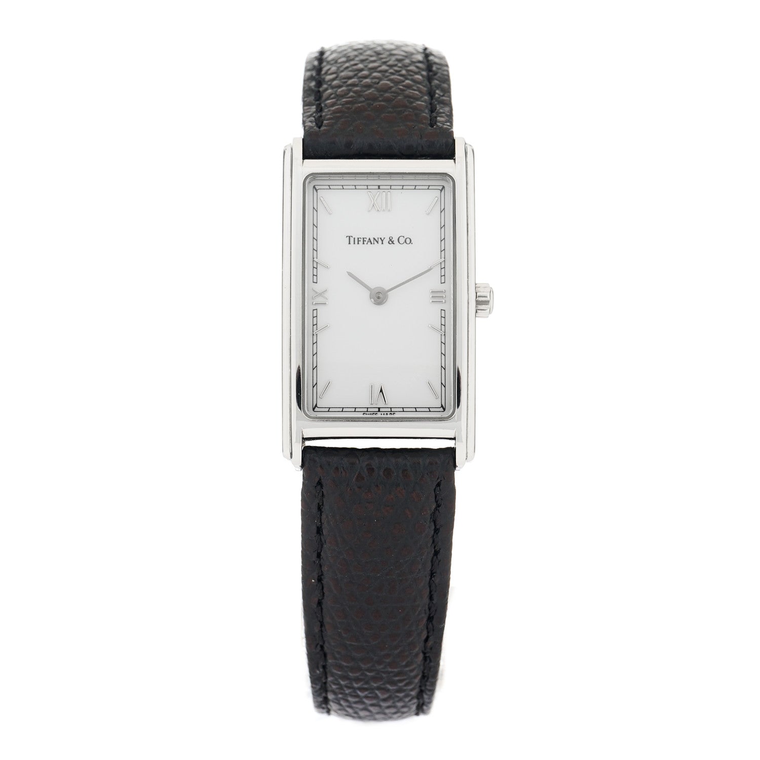 Tiffany Stainless Steel Calfskin 19mm Quartz Watch 1 of 5