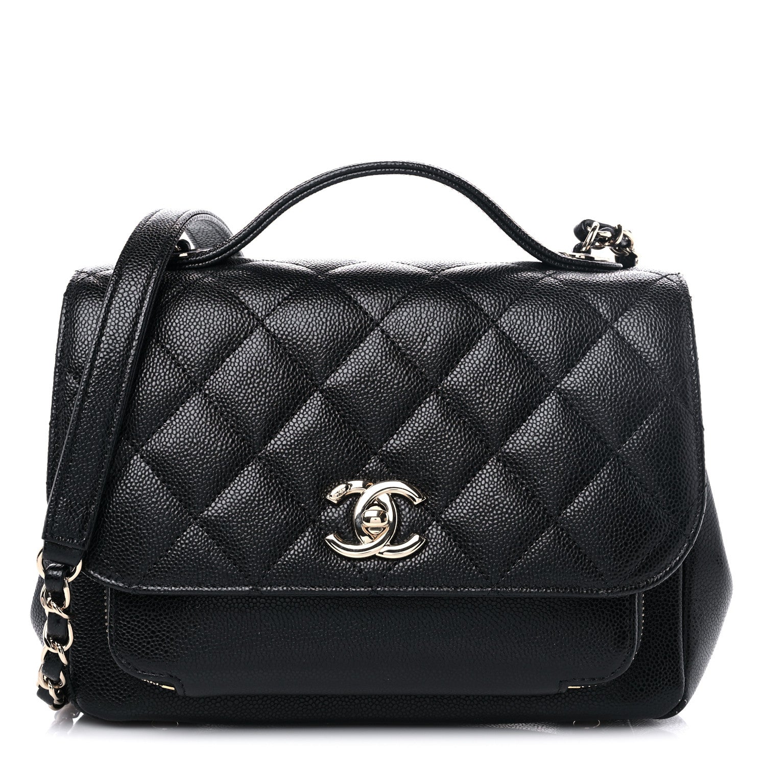 Chanel Caviar Quilted Medium Business Affinity Flap Black 1 of 13