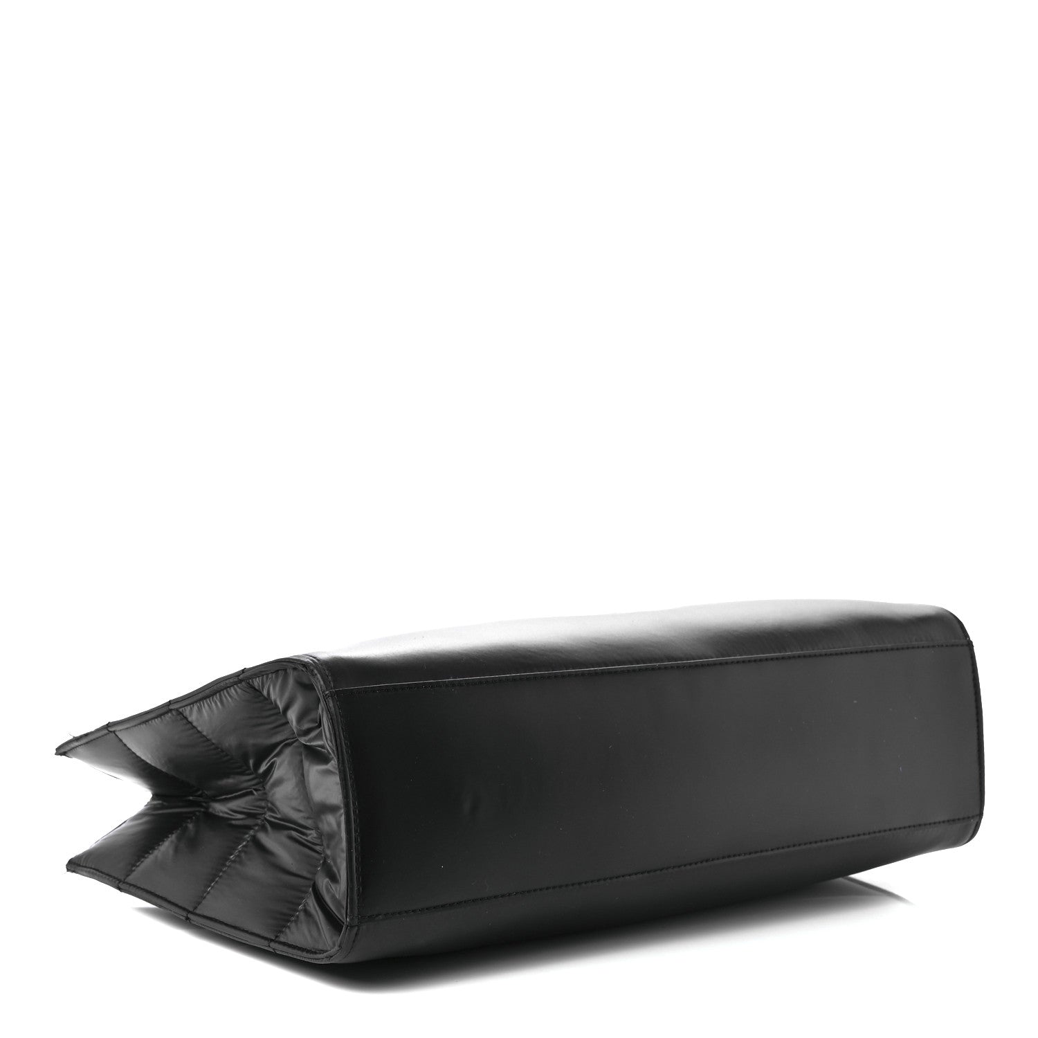 Telfar Nylon Medium Puff Shopping Bag Black 4 of 10