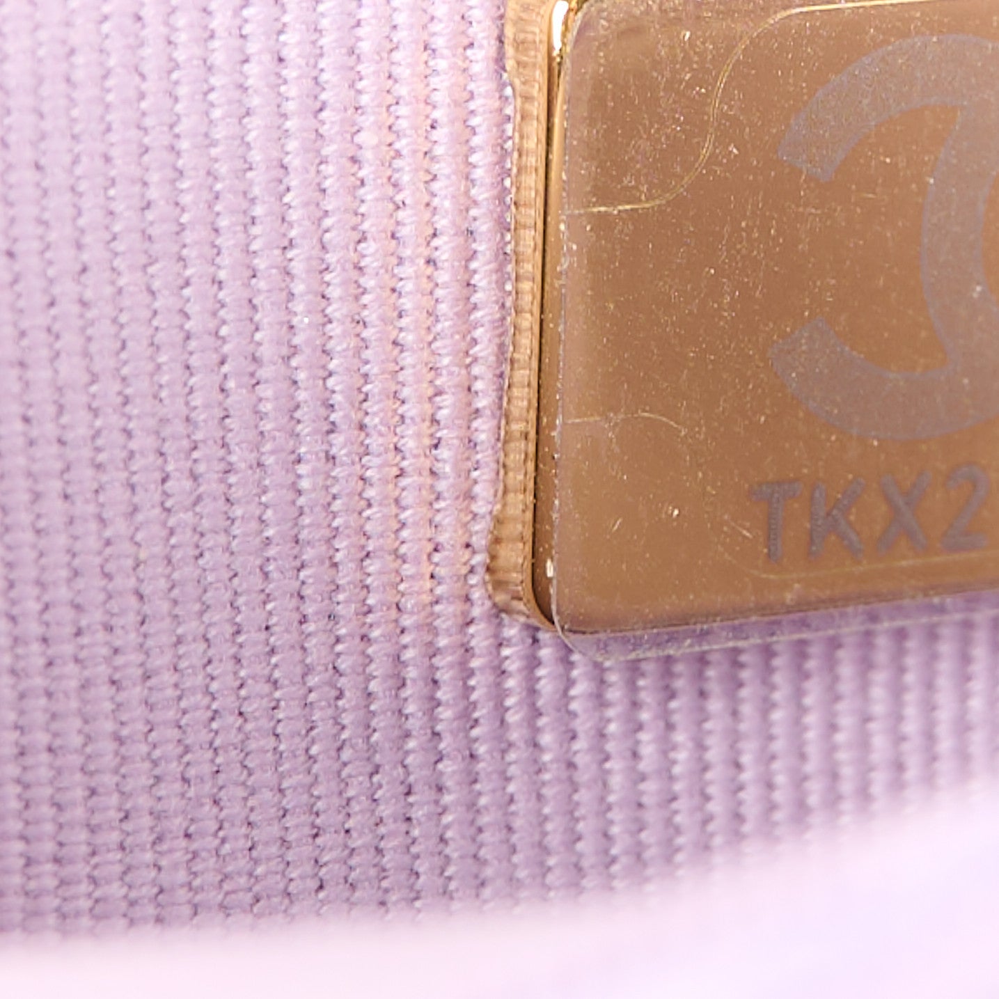 Chanel Caviar Quilted Sweetheart Wallet On Chain WOC Light Purple 8 of 11