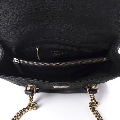 Chanel Iridescent Caviar Chic Quilt Tote Black 5 of 11