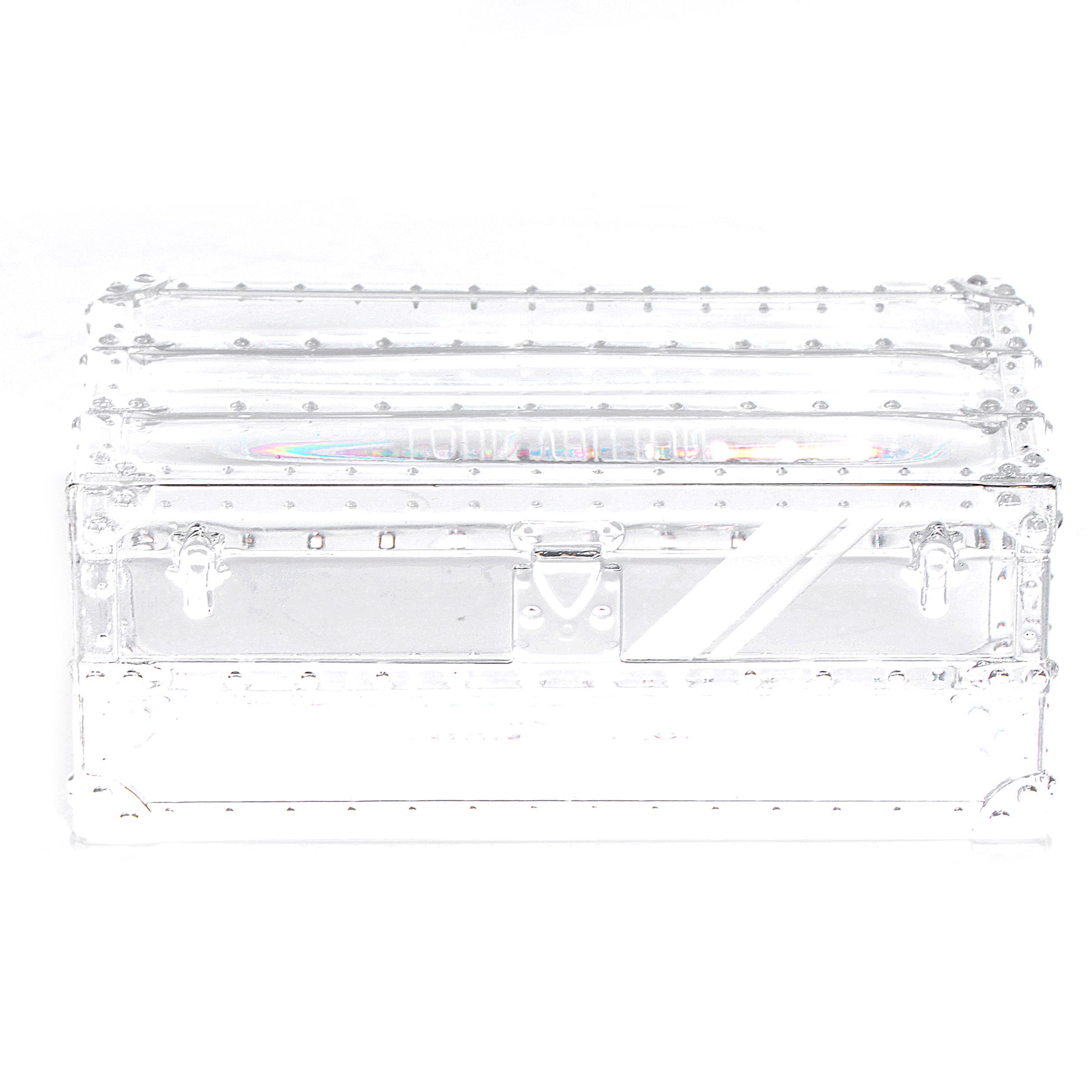 Louis Vuitton Crystal Trunk Paperweight VIP Gift 1 of 13
