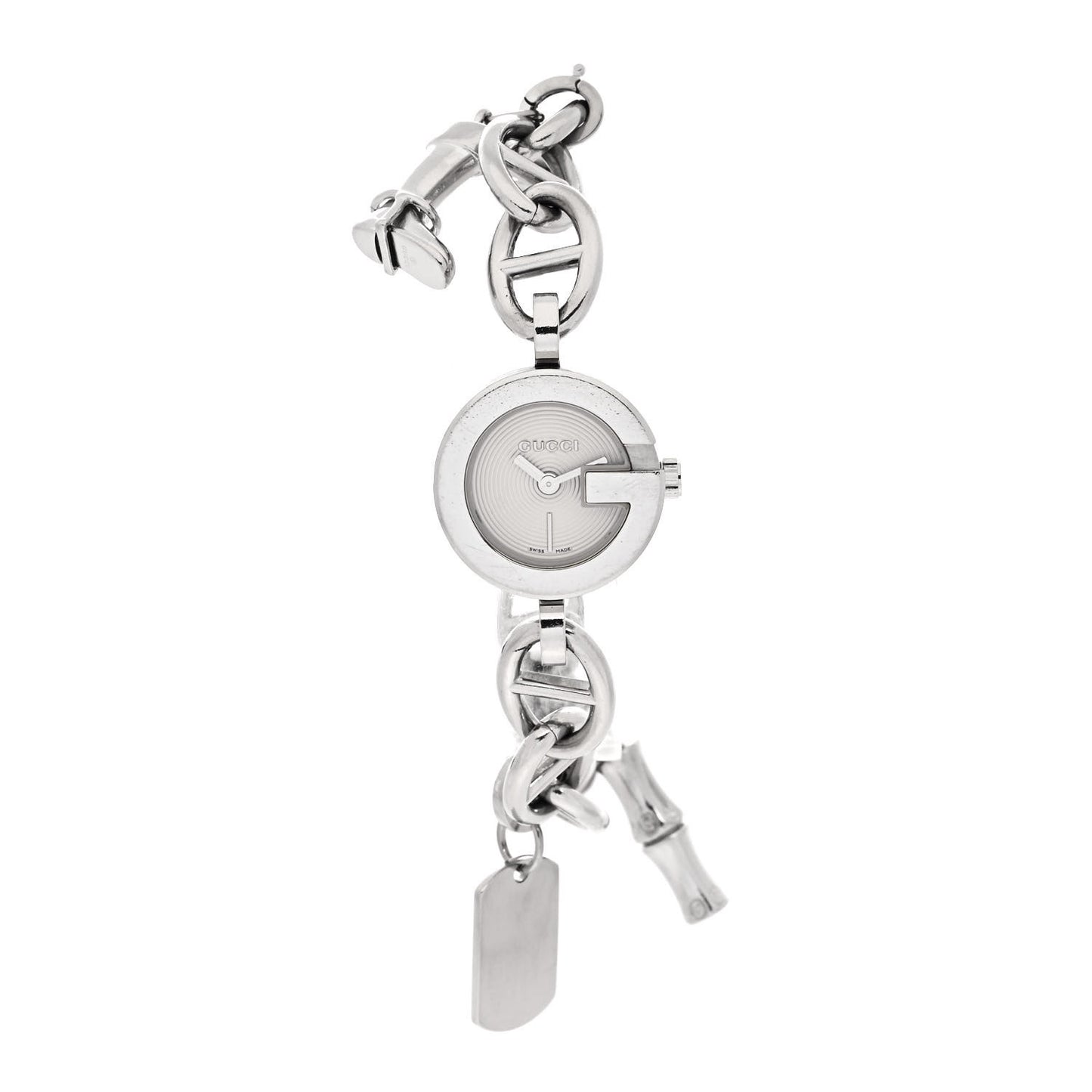 Stainless Steel 22mm G Charms Quartz Watch