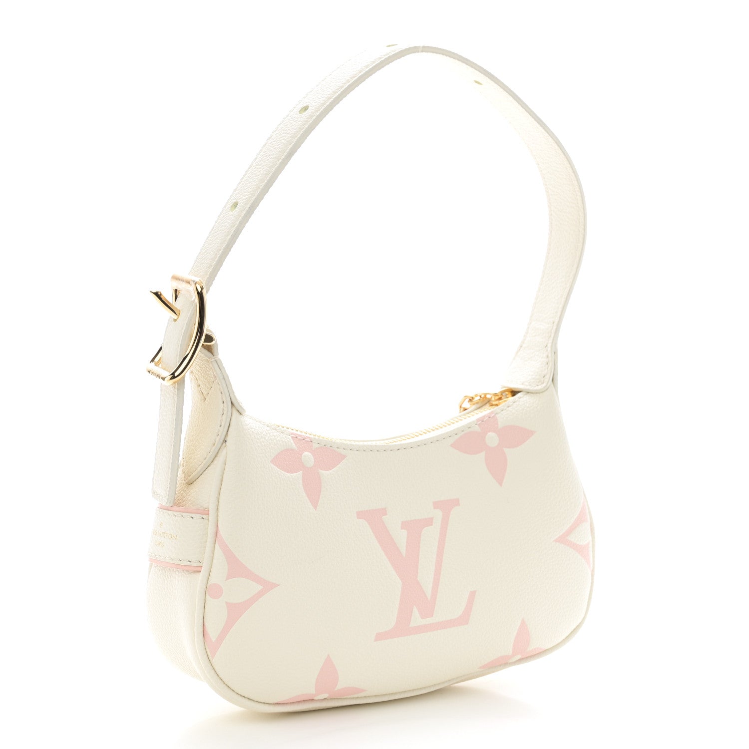Louis Vuitton Empreinte Monogram Bicolor Mini Moon Latte White Chamallow Pink 3 of 11