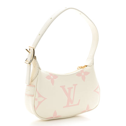 Louis Vuitton Empreinte Monogram Bicolor Mini Moon Latte White Chamallow Pink 3 of 11