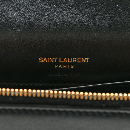 Saint Laurent Smooth Calfskin Monogram Kate Belt Bag Black 6 of 11