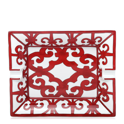 Hermes Porcelain Balcon du Guadalquivir Rectangular Ashtray 1 of 4