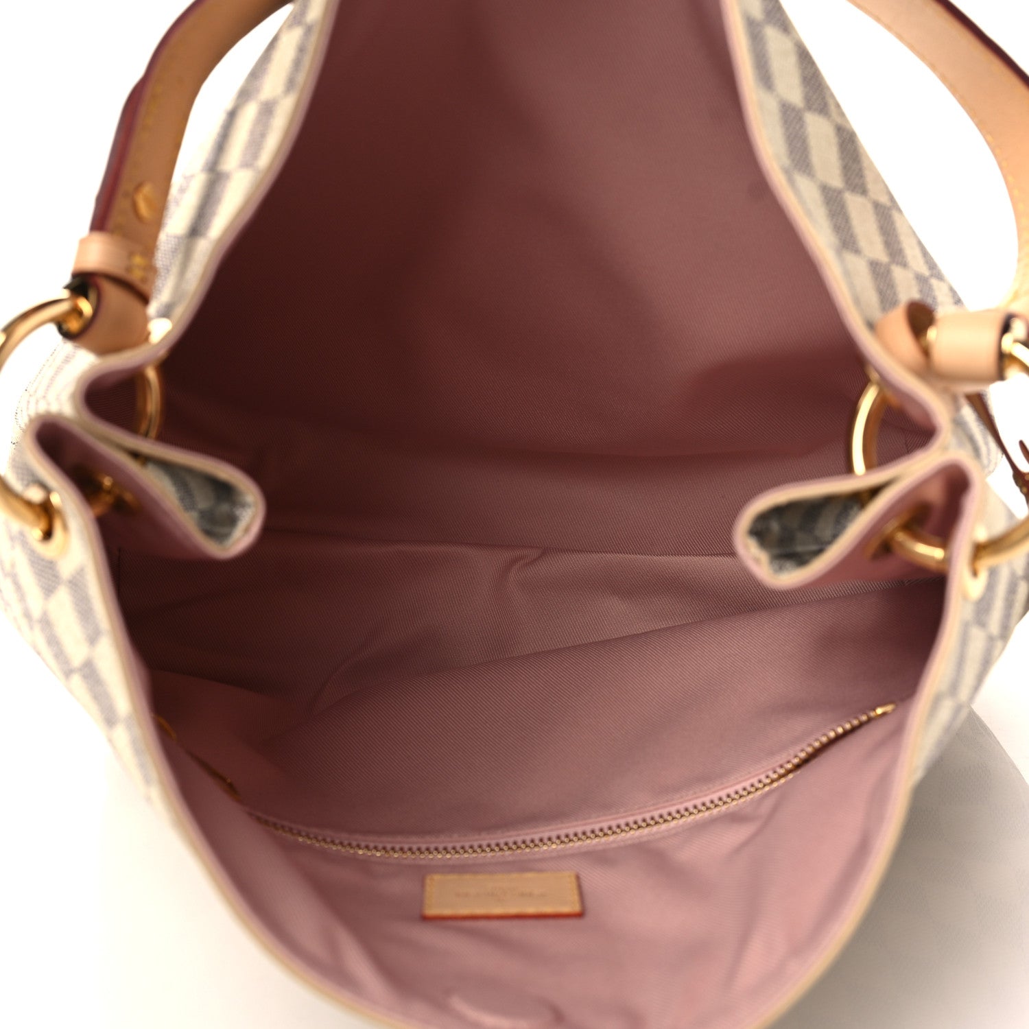 Louis Vuitton Damier Azur Graceful PM Rose Ballerine 5 of 6