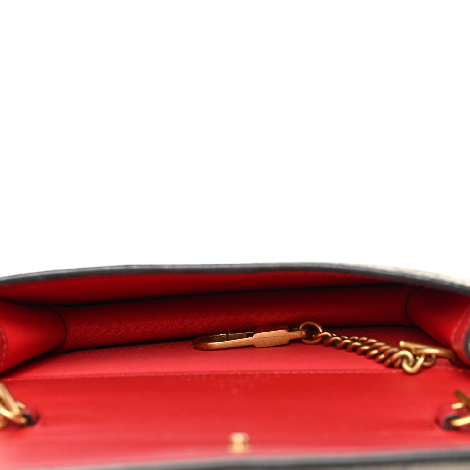 Gucci GG Supreme Monogram Mini Cherry Chain Bag 4 of 8