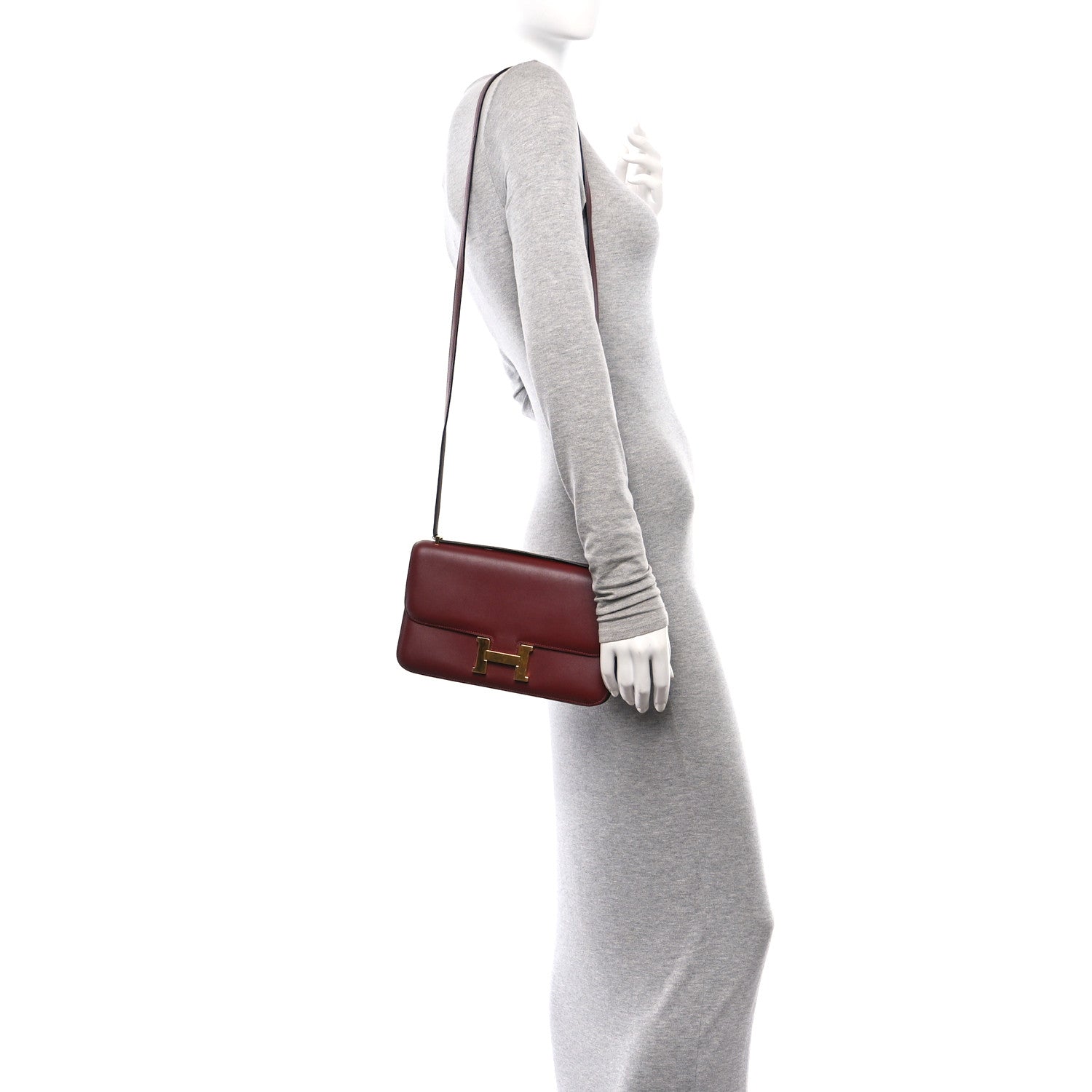 Hermes Swift Constance Elan 25 Rouge H 2 of 13