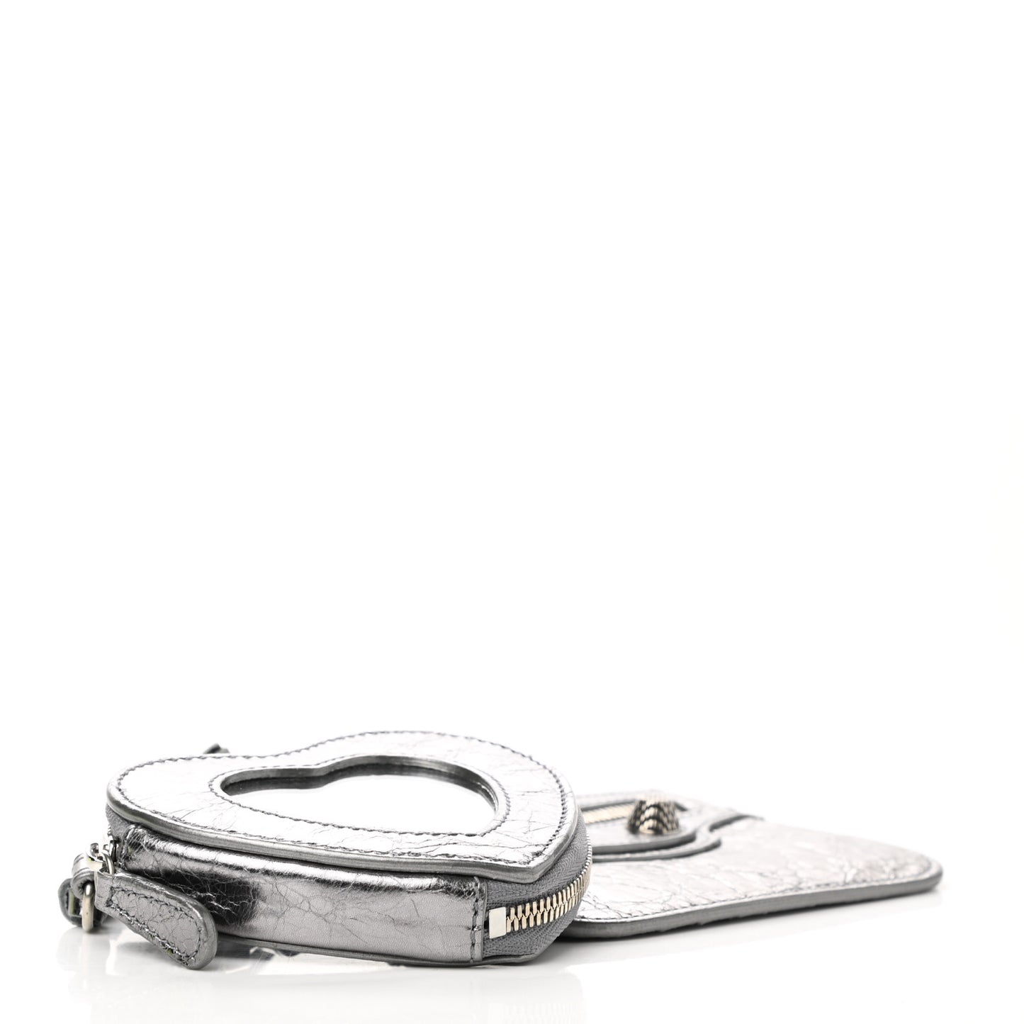 Agneau Le Cagole Clip On Card Mirror Gunmetal