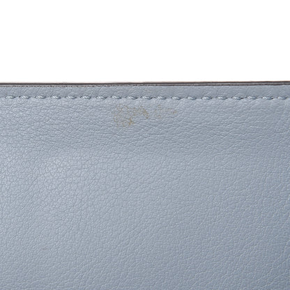 Celine Drummed Calfskin Small Multifunction Folded Wallet Grey 11 of 12