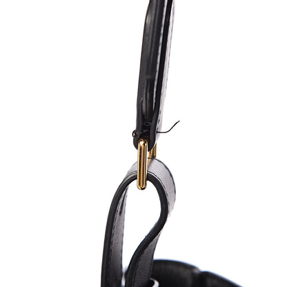 Tom Ford Grained Calfskin Medium Rialto Shoulder Bag Black 7 of 13