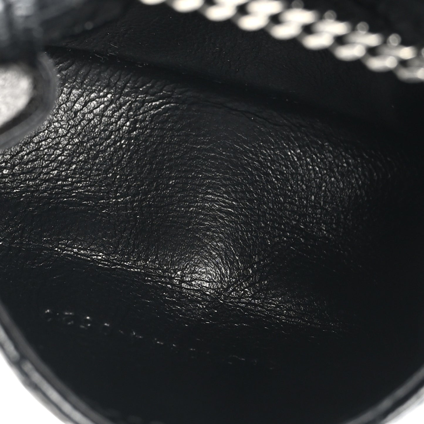 Crinkled Calfskin Matelasse Monogram Niki Airpods Holder Micro Bag Black