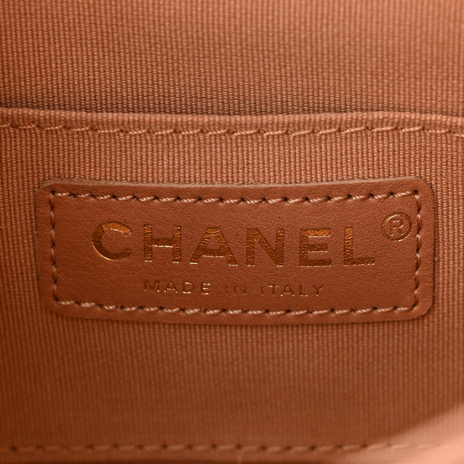 Chanel Shiny Caviar Quilted Small Duma Pockets Drawstring Backpack Dark Beige 6 of 11