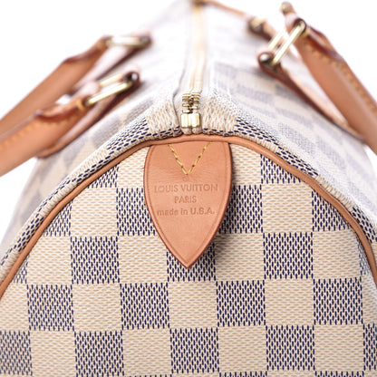 Louis Vuitton Damier Azur Speedy 35 7 of 11