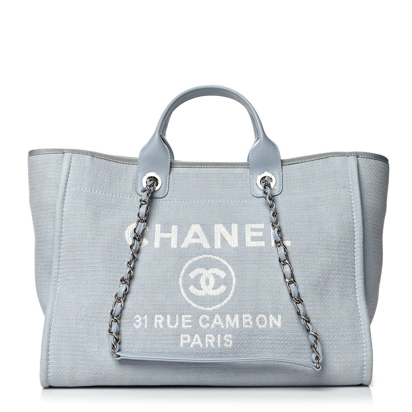 Mixed Fibers Medium Deauville Tote Grey
