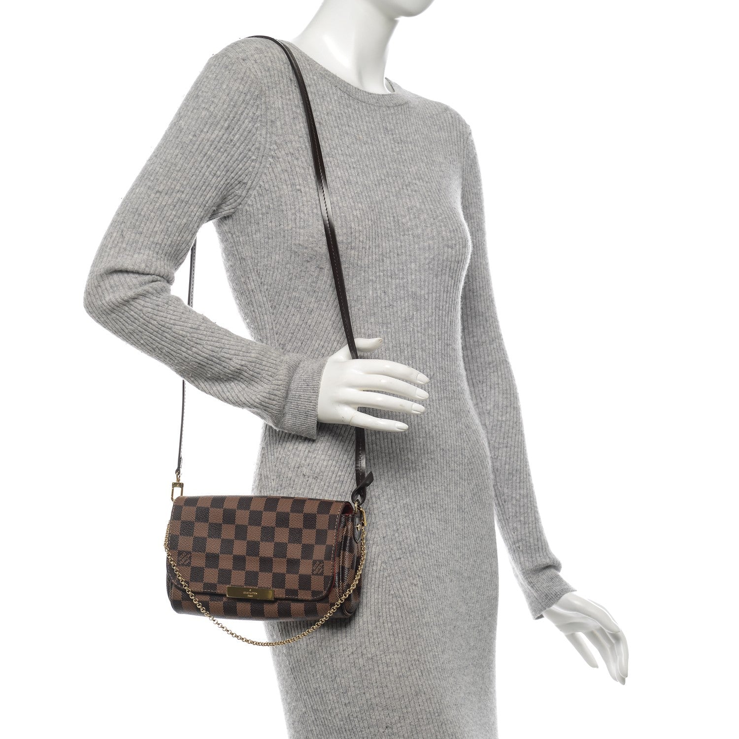 Louis Vuitton Damier Ebene Favorite PM 2 of 16