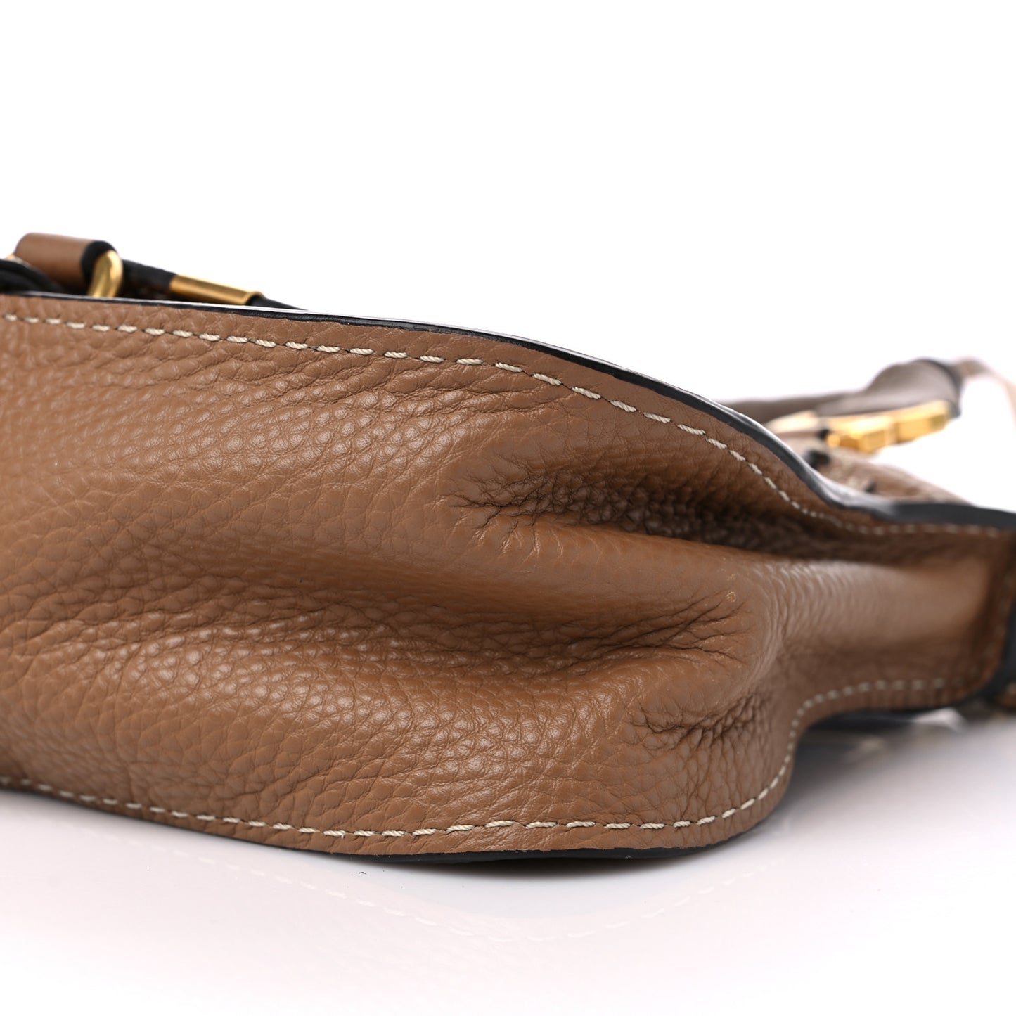 Calfskin Mini Marcie Satchel Nut