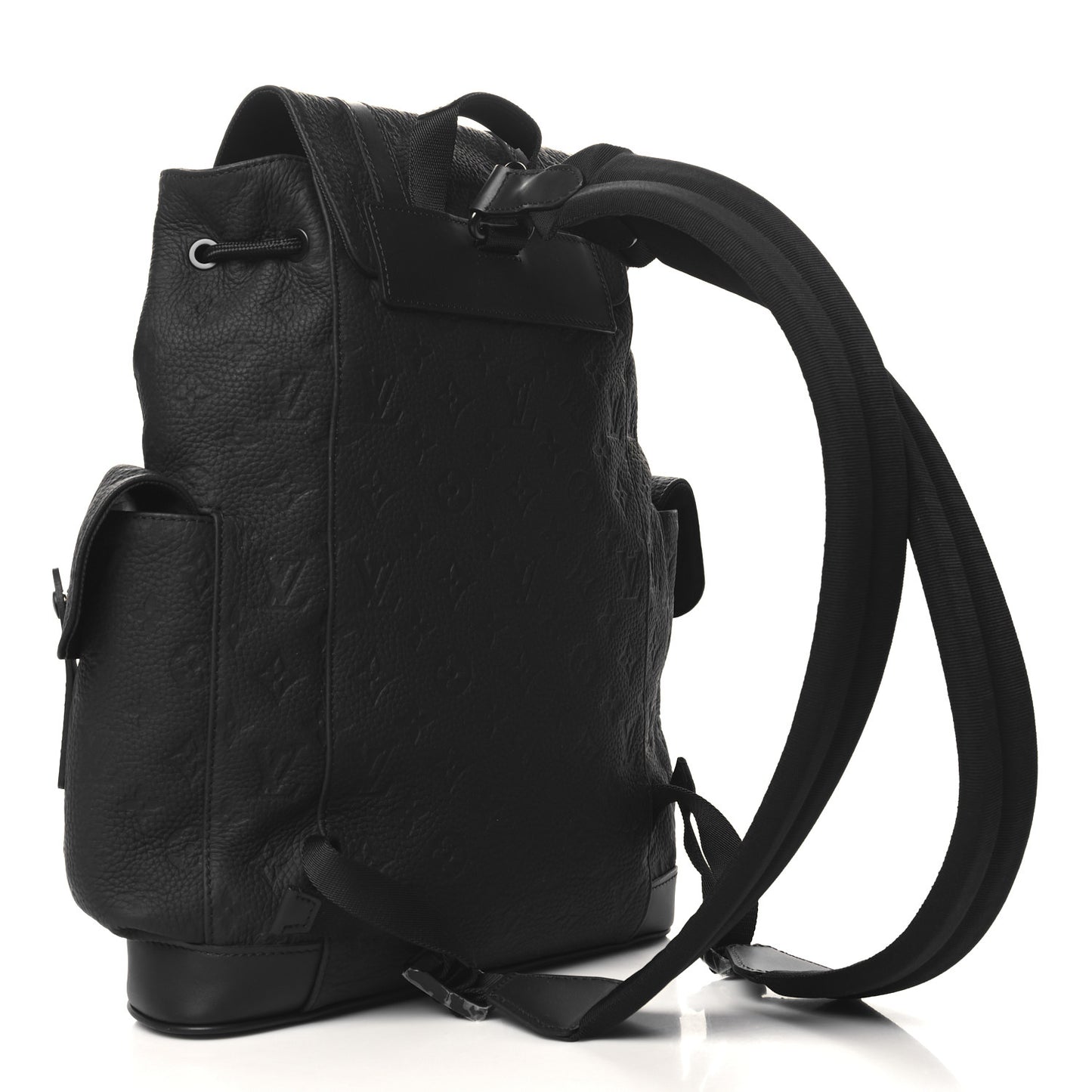 Taurillon Monogram Christopher PM Backpack Black