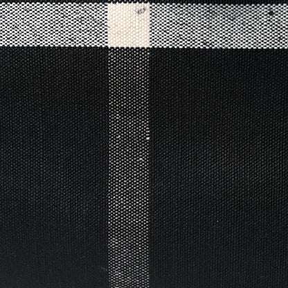 Burberry Coated Canvas Mega Check Large Reversible Doodle Tote Black White 10 of 17