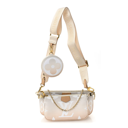 Louis Vuitton Monogram Giant By The Pool Multi Pochette Accessories Brume 1 of 11