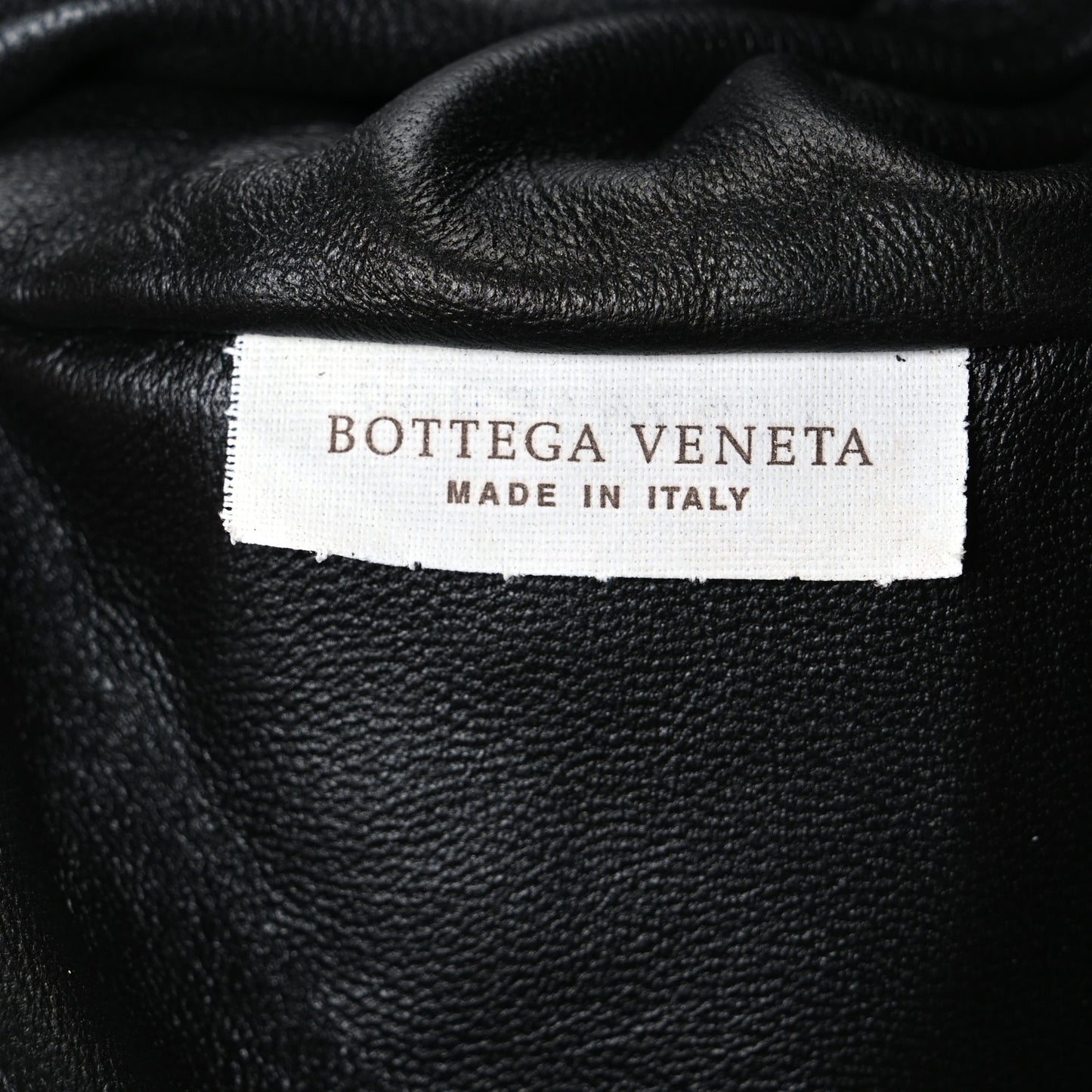 Nappa Intrecciato The Mini Pouch Black