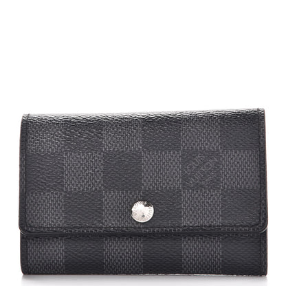 Louis Vuitton Damier Graphite Multicles 6 Key Holder 1 of 7