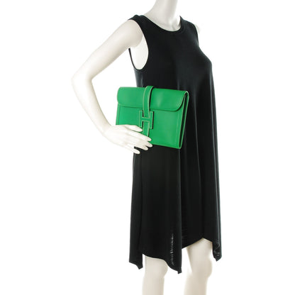 Hermes Epsom Jige PM Clutch Bambou 2 of 7
