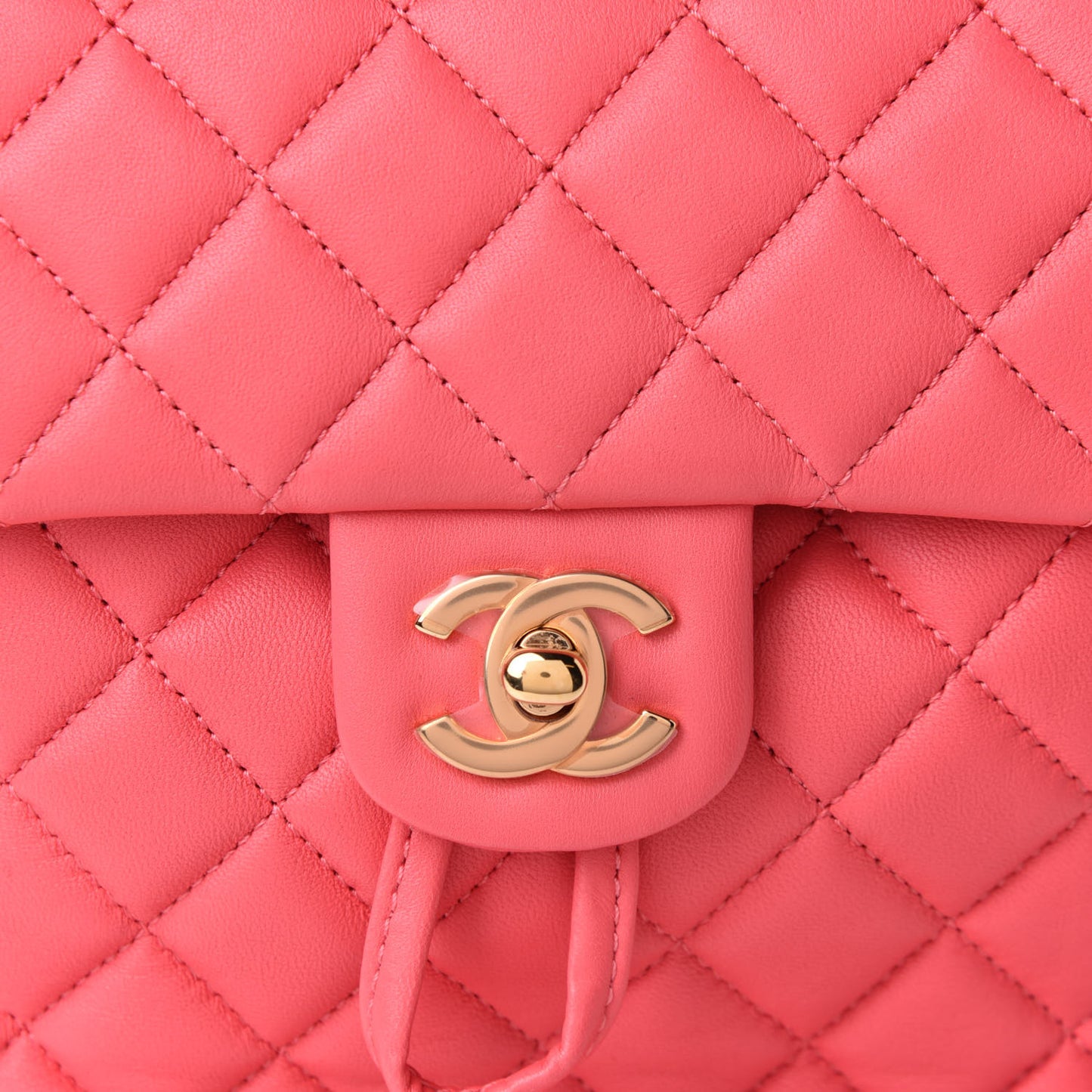 Lambskin Quilted Mini Urban Spirit Backpack Pink