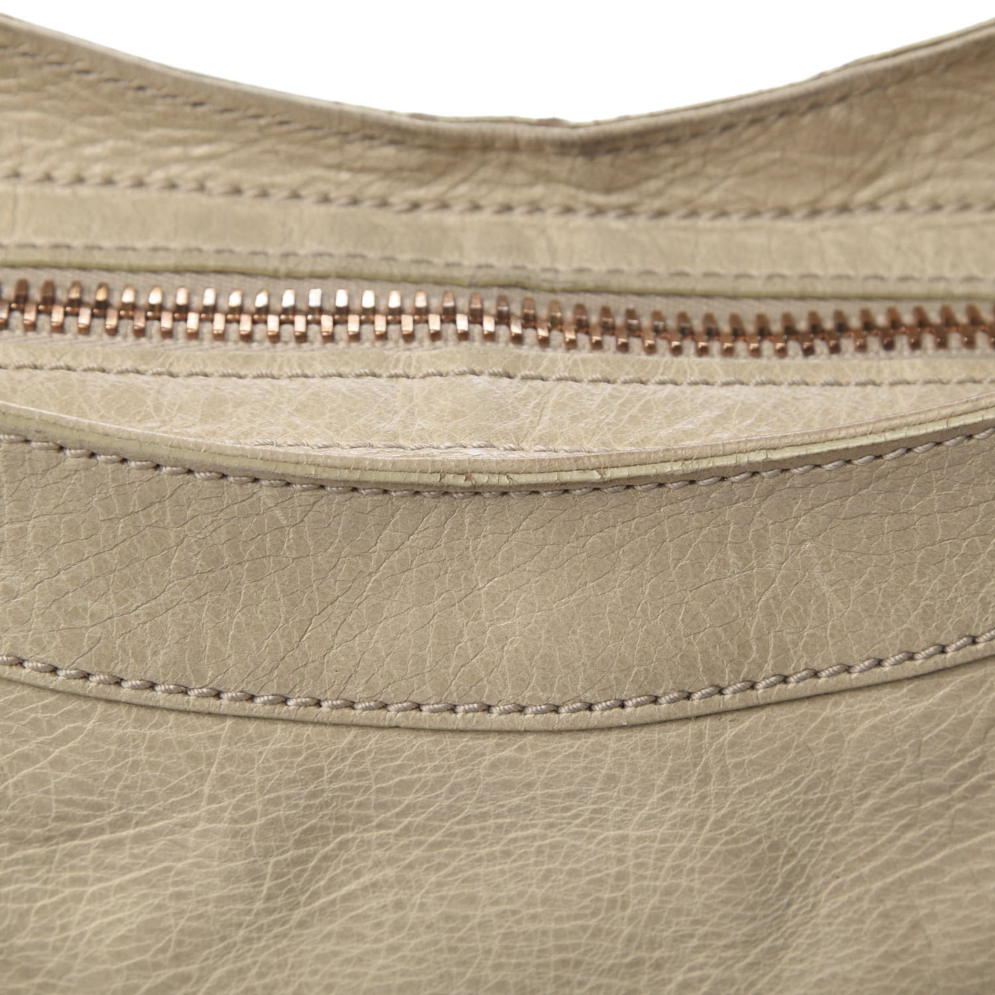 Agneau Giant 21 Rose Gold Hardware City Praline