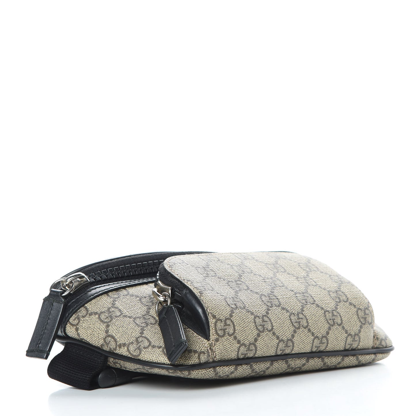 GG Supreme Monogram Belt Bag Black