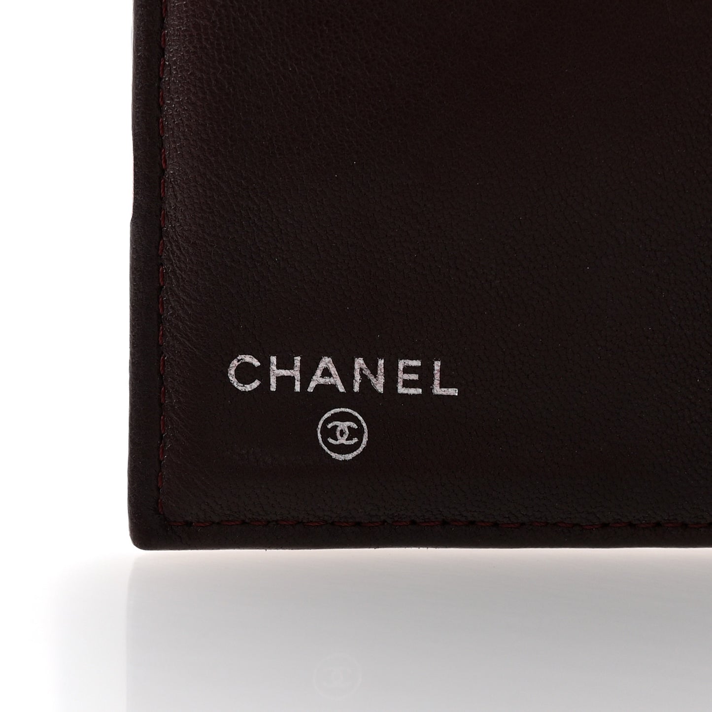 Lambskin Quilted Large Flap Wallet  Black