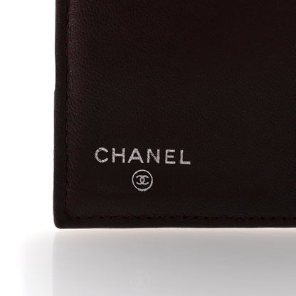Chanel Lambskin Quilted Large Flap Wallet  Black 6 of 7