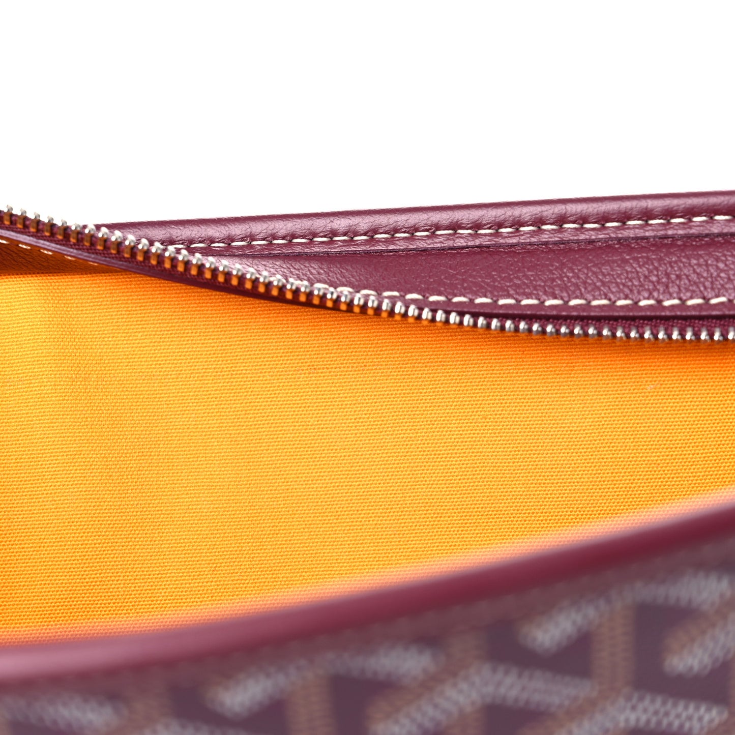 Goyardine Jouvence Toiletry Pouch Burgundy