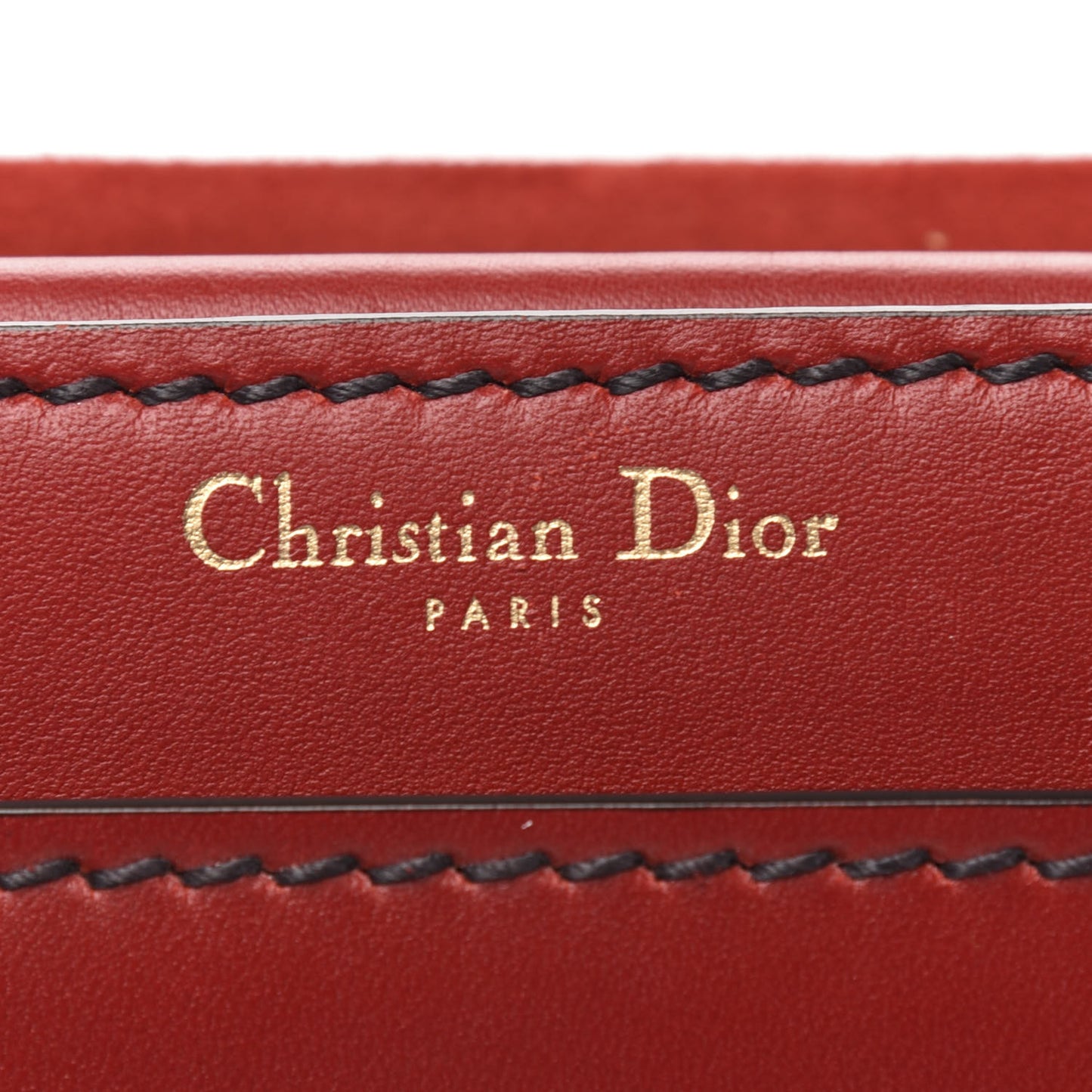 Smooth Calfskin Studded Dio(r)evolution Flap Bag Red