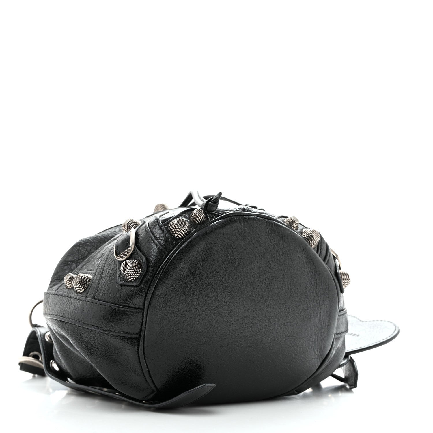 Balenciaga Agneau Arena Small Le Cagole Bucket Bag  Black 4 of 10