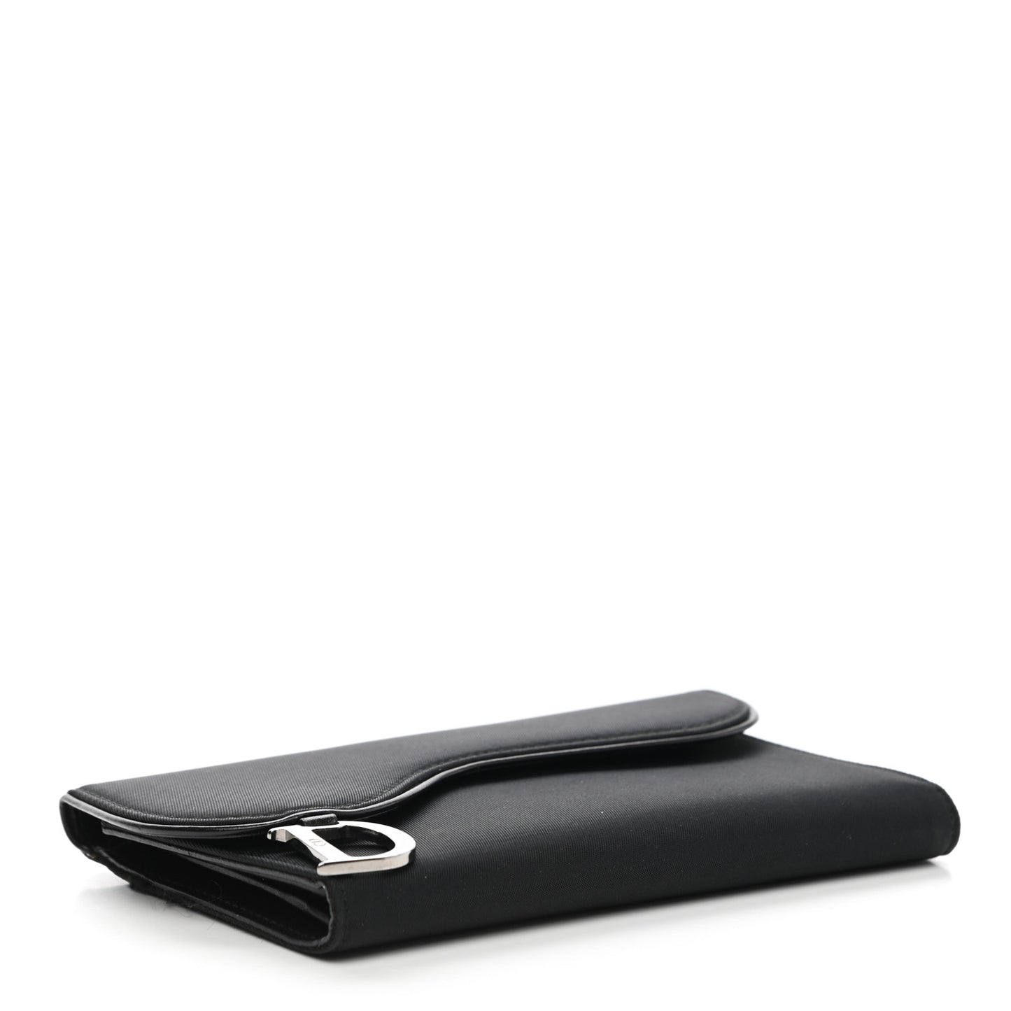 Nylon Saddle Wallet Black