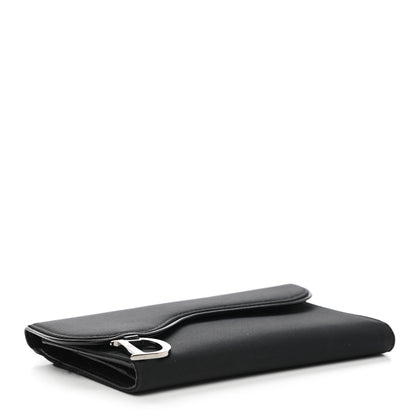 Christian Dior Nylon Saddle Wallet Black 4 of 10
