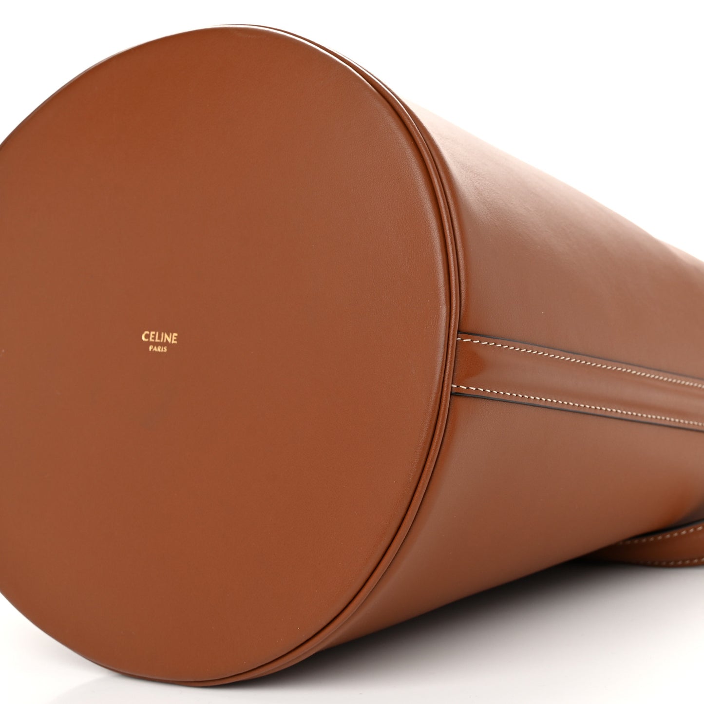 Smooth Calfskin Bucket 16 Bag Tan