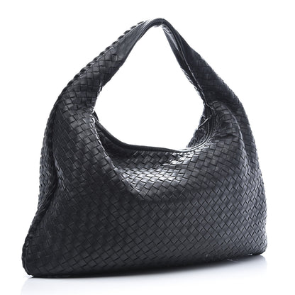 Bottega Veneta Nappa Intrecciato Large Veneta Hobo Black 3 of 12