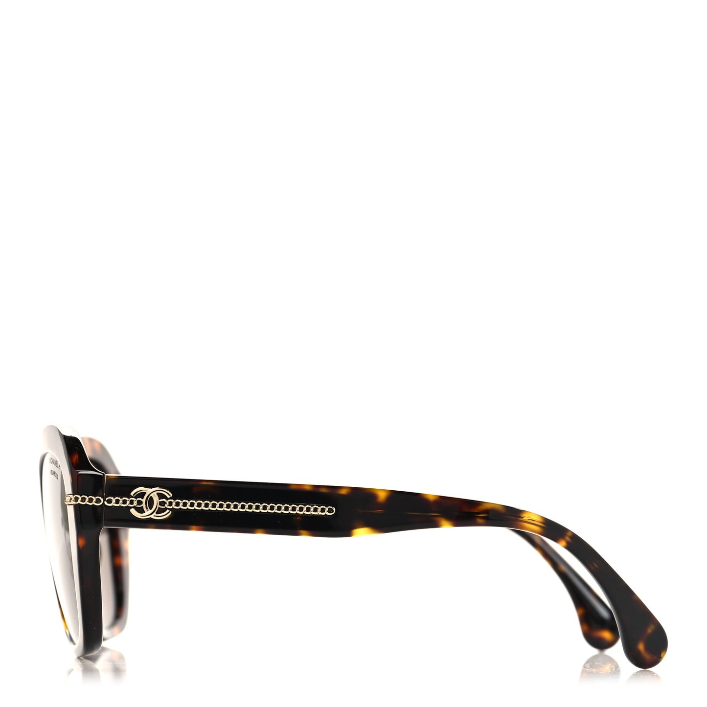 Acetate Polarized CC Butterfly Sunglasses 5510-A Dark Tortoise Dark Tortoise