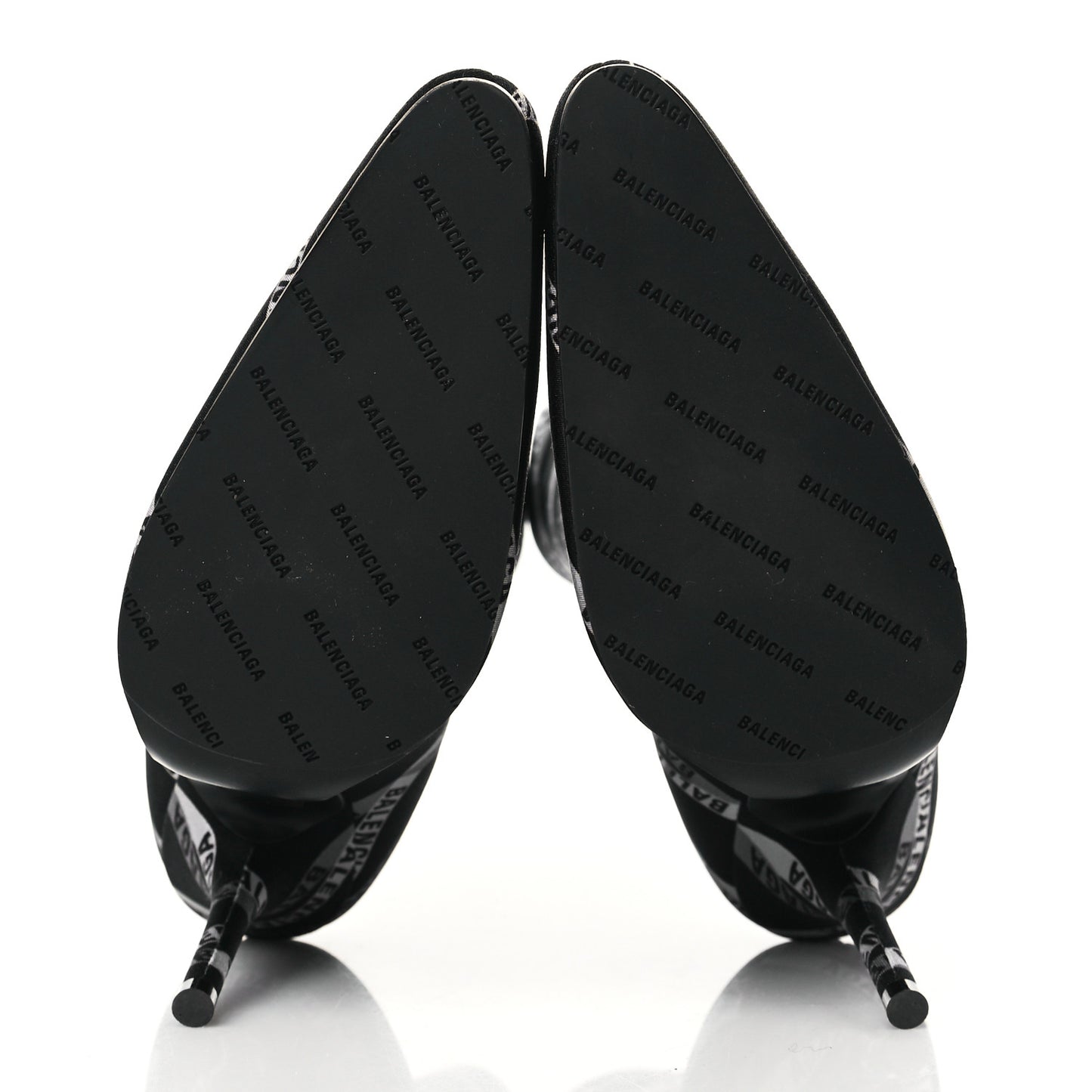 Spandex Losange Monogram 110mm Booties 37 Gris Black