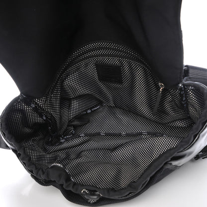 Chanel Coated Canvas Sport Messenger Black 5 of 7