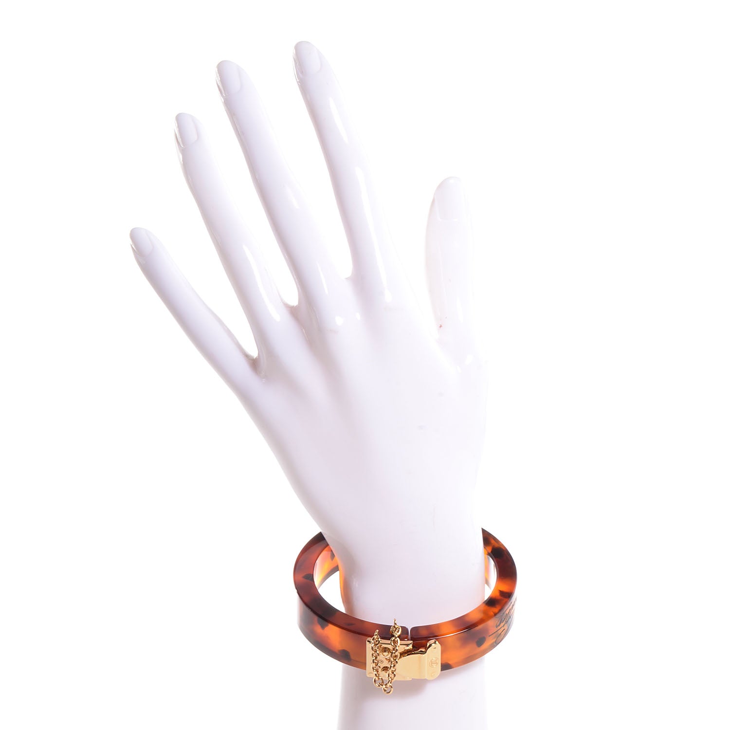 Louis Vuitton Lock Me Bracelet Ecaille 2 of 5