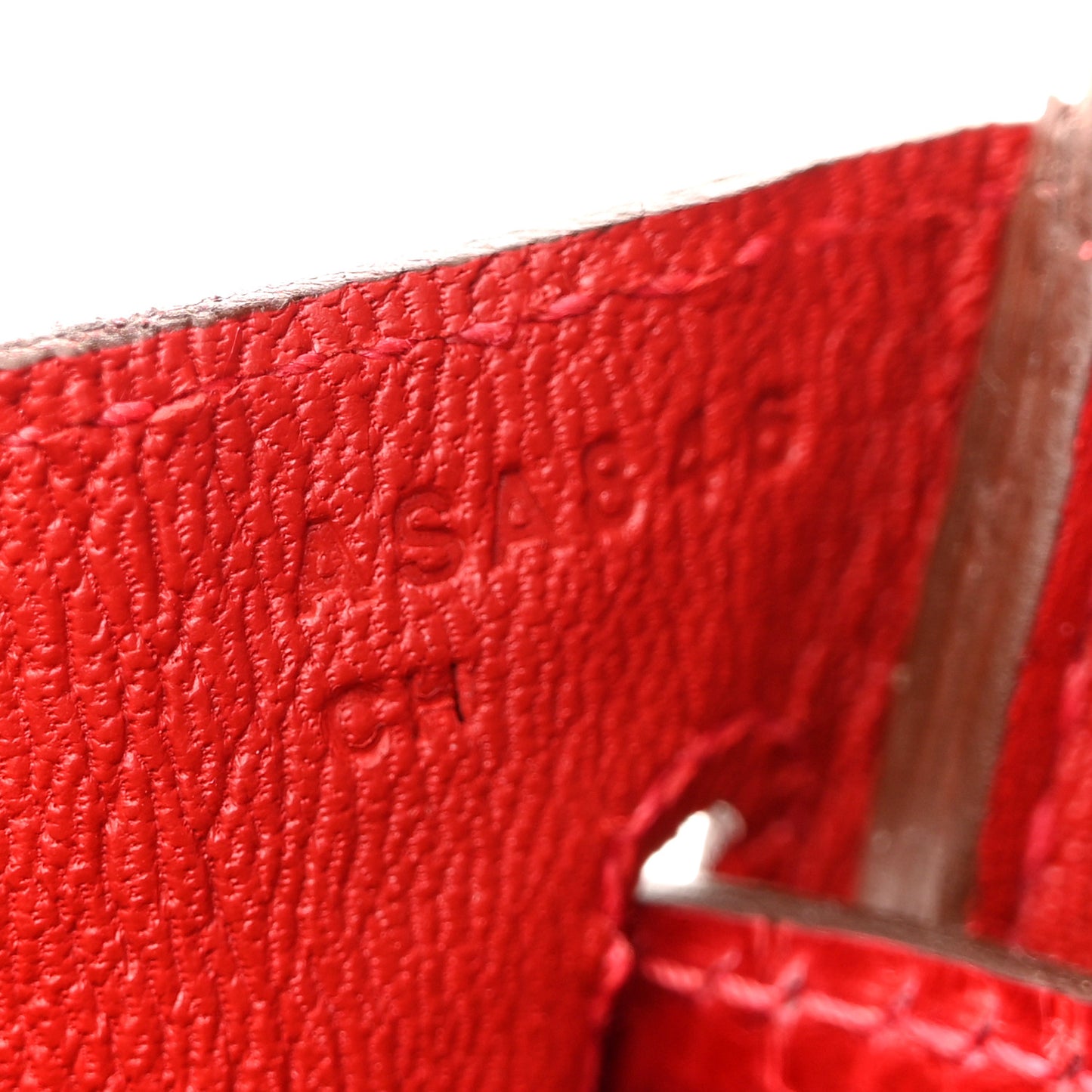 Shiny Niloticus Crocodile Birkin 25 Rouge Casaque