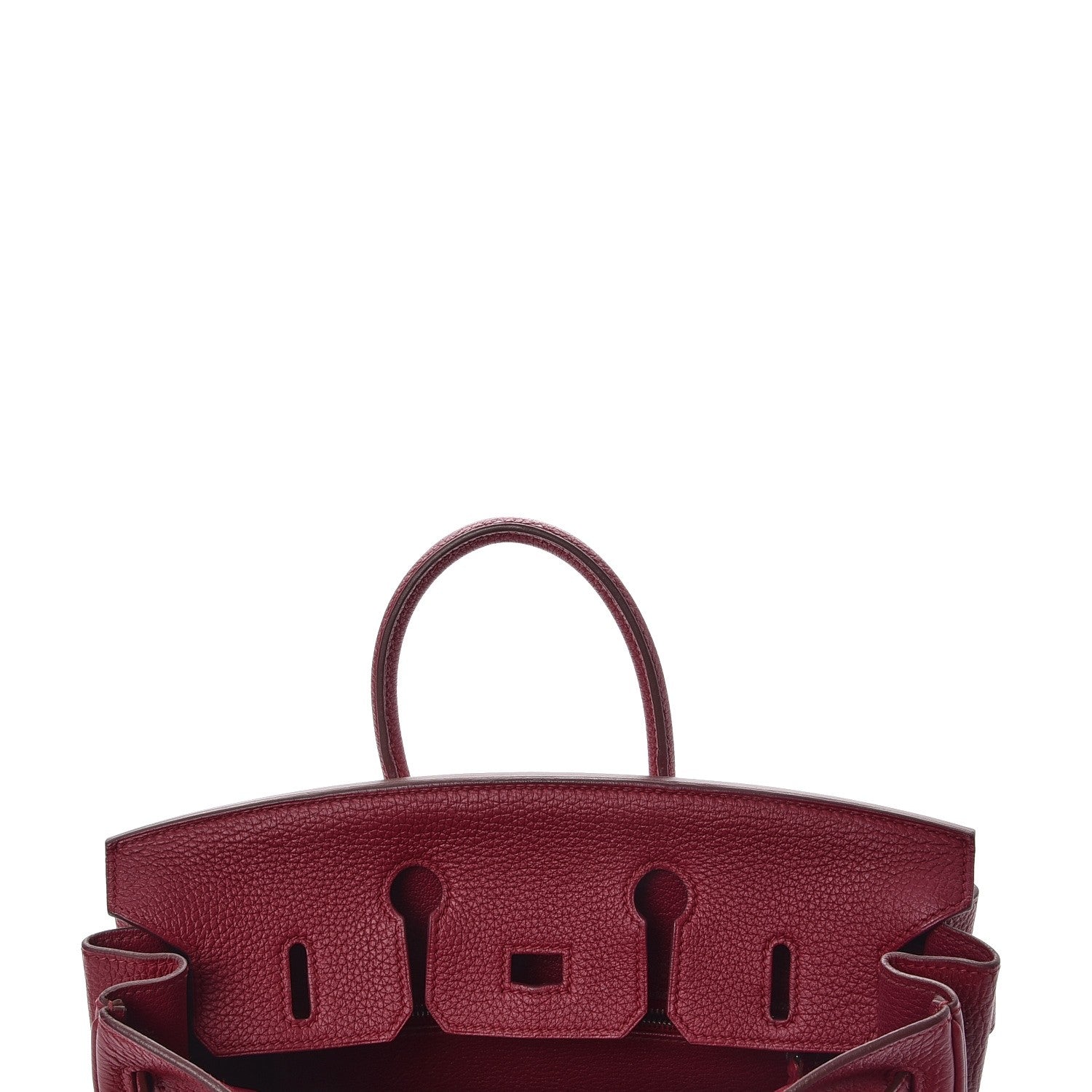 Hermes Togo Birkin 25 Rubis 9 of 36