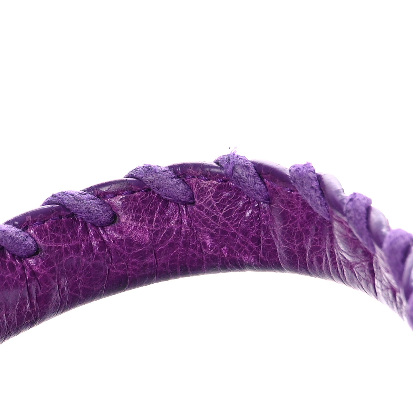 Agneau Classic Hardware Mini Pompon Ultraviolet