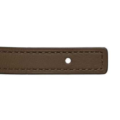 Hermes Epsom Swift 13mm Belt Strap 80 32 White Etoupe 3 of 8