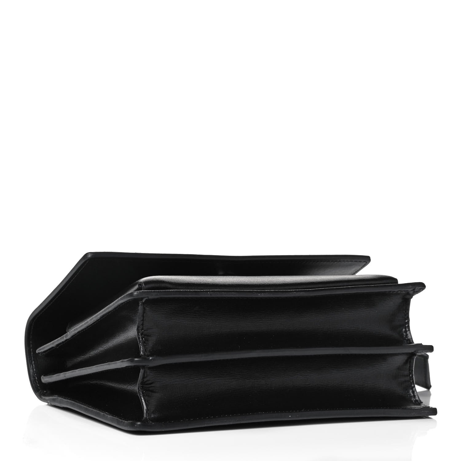 Saint Laurent Calfskin Medium Monogram Sunset Black 4 of 9